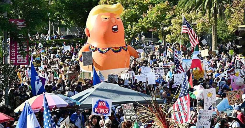 ট্রাম্প বিরোধী বিক্ষোভে উত্তাল যুক্তরাষ্ট্র