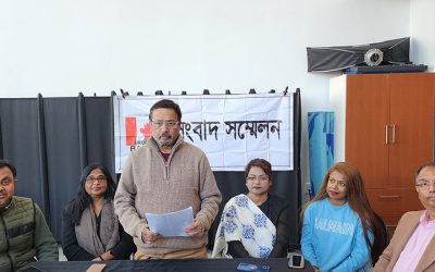 কানাডায় চিত্রশিল্পী জেরিন তাজের একক চিত্র প্রদর্শনী