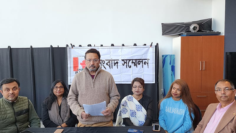 কানাডায় চিত্রশিল্পী জেরিন তাজের একক চিত্র প্রদর্শনী