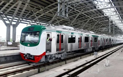 আগারগাঁও – শাহবাগ অংশে মেট্রোরেল চলাচল আবারও বন্ধ