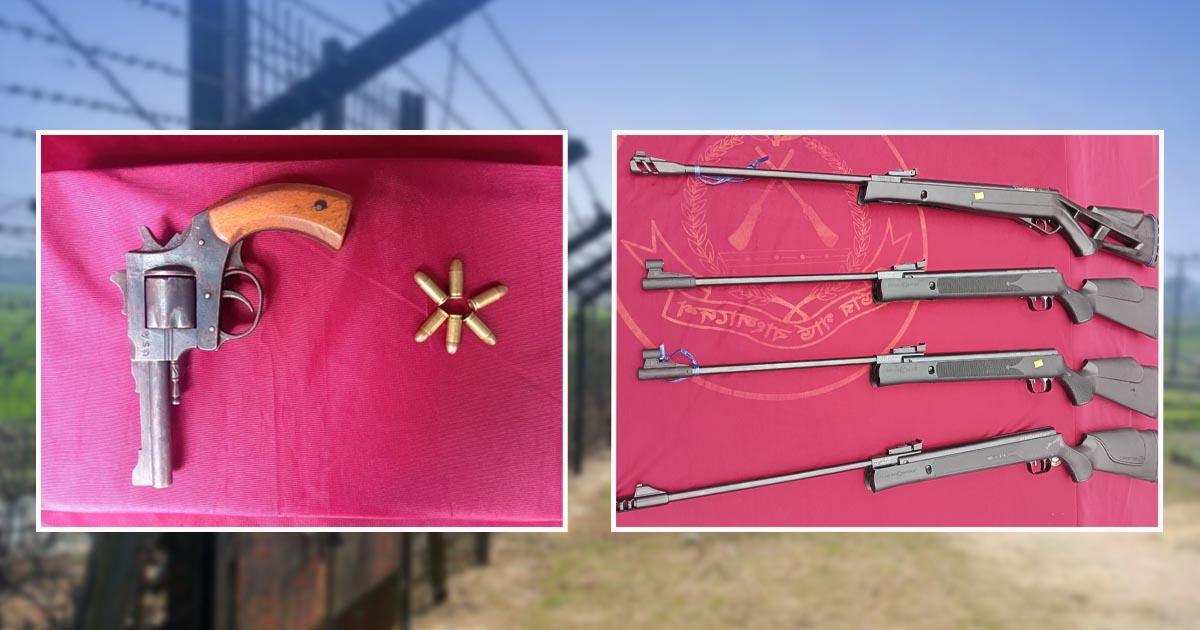 সিলেট সীমান্ত দিয়ে আসছে অস্ত্র ও বিস্ফোরক