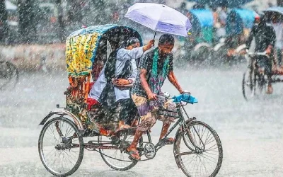 সারা দেশে বৃষ্টির পূর্বাভাস