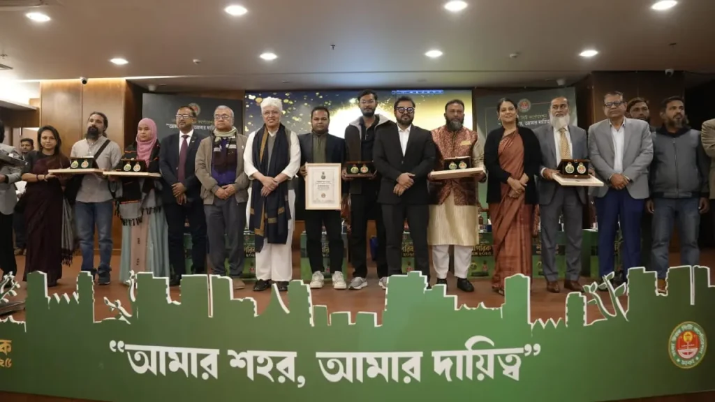 ডিএনসিসি নাগরিক পদক পেলেন ৩ ব্যক্তি ও ৫ প্রতিষ্ঠান