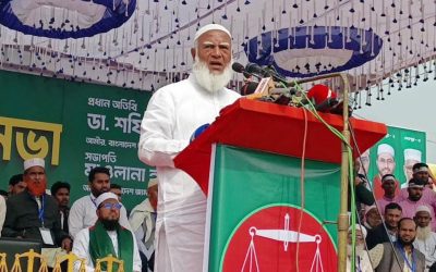 যতদিন মানুষের মুক্তি মিলবে না,ততদিন চব্বিশ চলবে-জামায়াত আমির