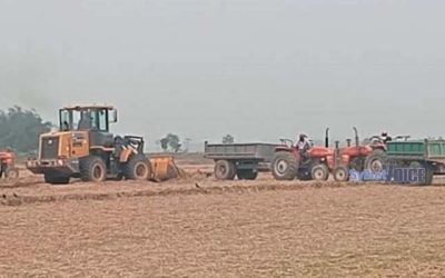 কানাইঘাটে ফসলি জমির মাটি কাটার মহোৎসব