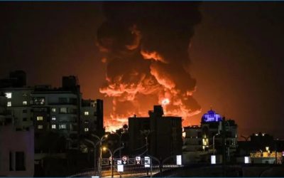 তেহরানে তেলের ডিপোতে বিস্ফোরণ,আকাশে ধোঁয়ার কুণ্ডলী