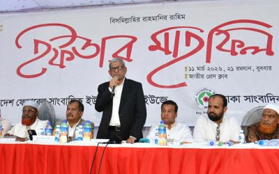 সাংবাদিকদের সহযোগিতা সব সময় স্মরণীয় থাকবে : মির্জা ফখরুল