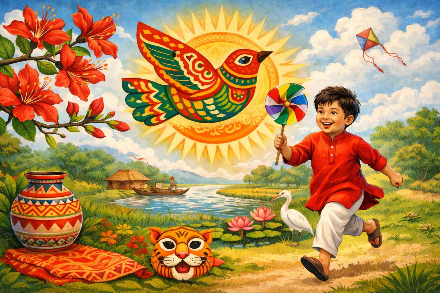 স্বাগত বৈশাখ : শুভ নববর্ষ