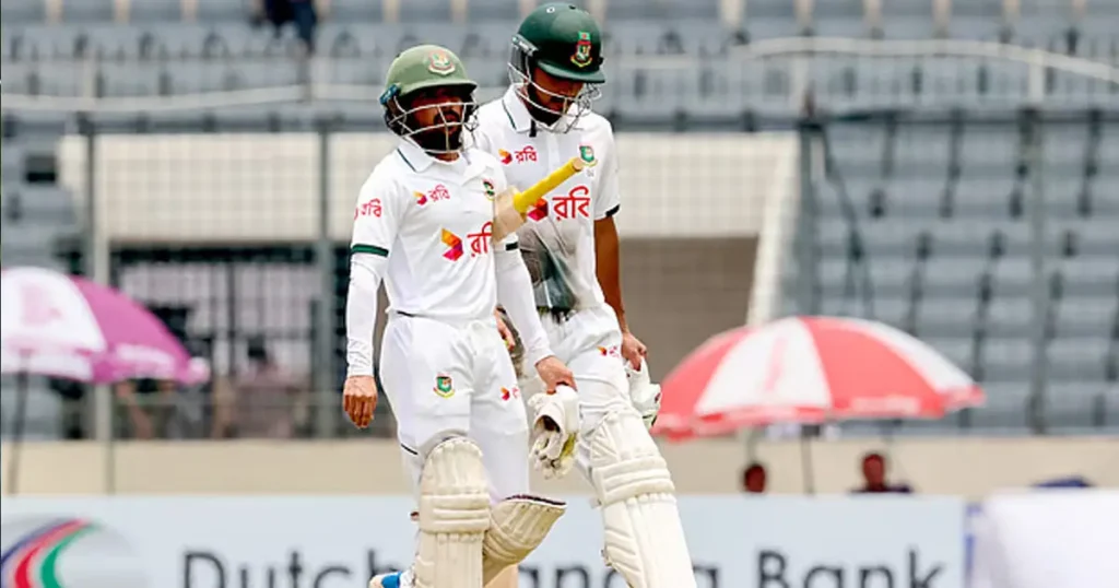 ১২০ রানে এগিয়ে লাঞ্চ বিরতিতে বাংলাদেশ