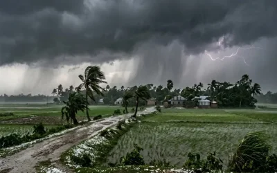 দেশের চার অঞ্চলে ৬০ কিলোমিটার বেগে ঝড়ের শঙ্কা