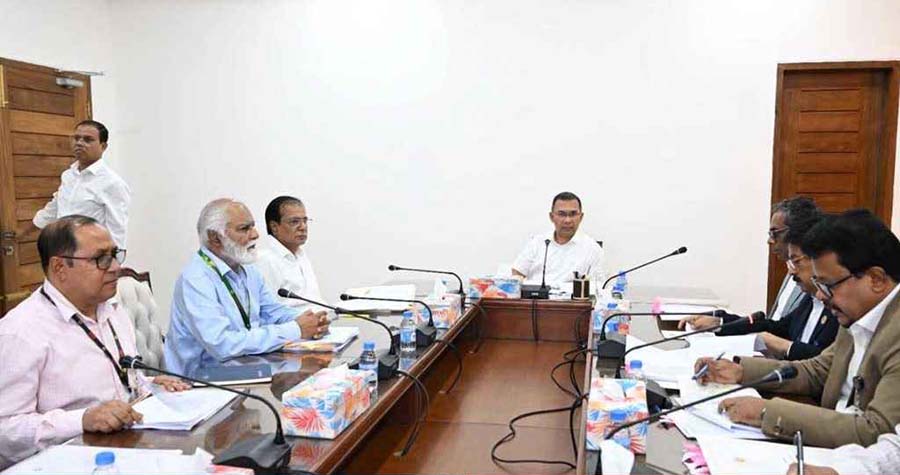 প্রধানমন্ত্রীর সভাপতিত্বে ভূমিকম্প বিষয়ক প্রস্তুতি সভা অনুষ্ঠিত
