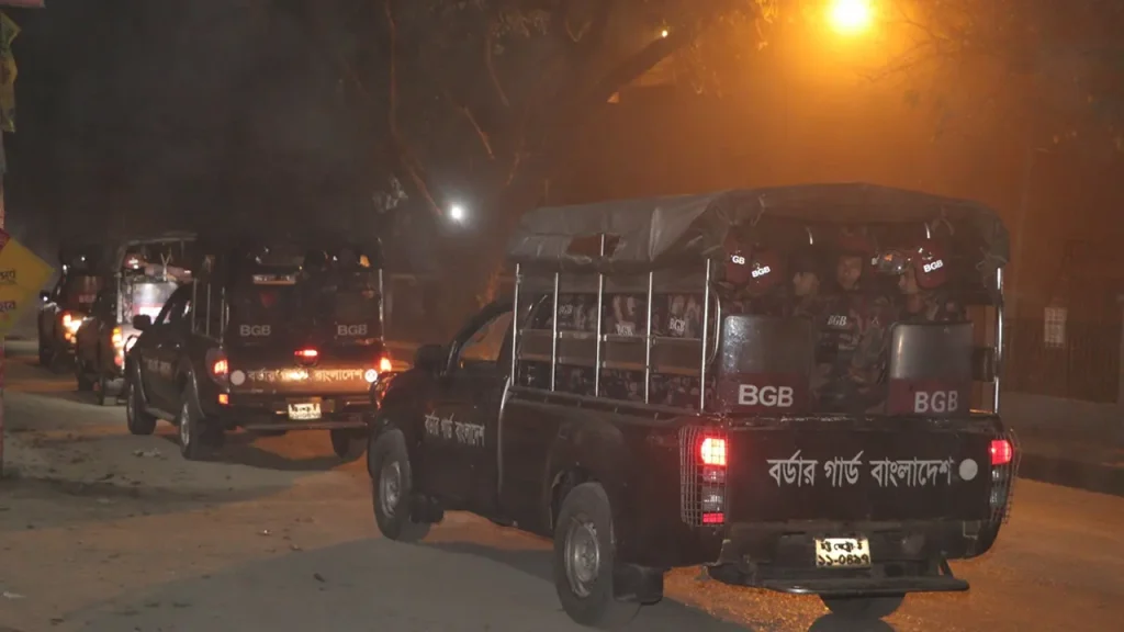 সিলেটে বিজিবি মোতায়েন,টানটান উত্তেজনা