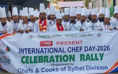 রাঁধুনীর পৃষ্ঠপোষকতায় সিলেটে উদযাপিত হলো আন্তর্জাতিক শেফ দিবস